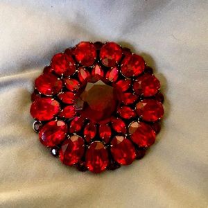 Dolce & Gabbana Crystal brooch.